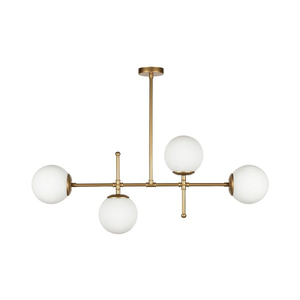 Kruva aranyszínű függőlámpa, magasság 57 cm - Squid Lighting-image-2