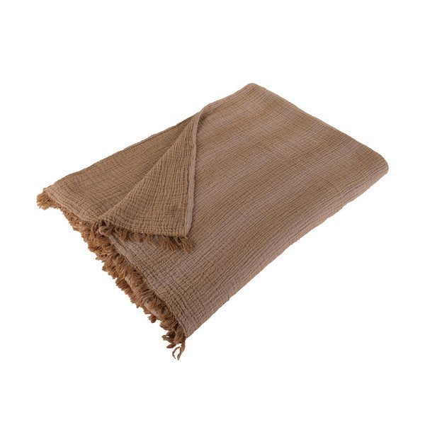 Kanyon bézs pamut ágytakaró, 220 x 240 cm - Buldan's-image-1