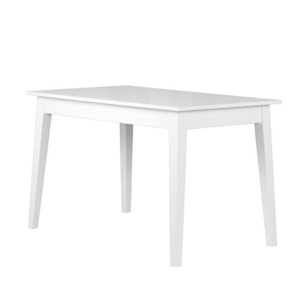 Otto fehér bővíthető étkezőasztal, 120 x 73 cm - Durbas Style