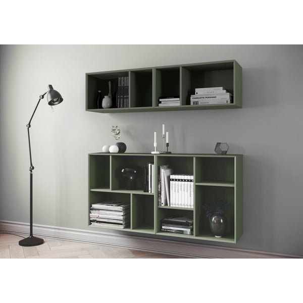 Fekete moduláris polcrendszer 70x70 cm Z Cube – Tenzo-image-1