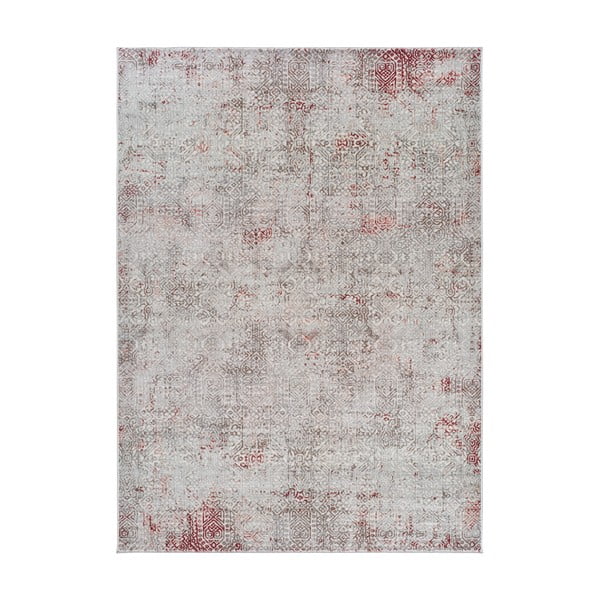 Babek szürke-rózsaszín szőnyeg, 133 x 195 cm - Universal