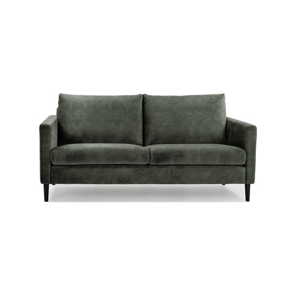 Adagio zöldesszürke bársony kanapé, 153 cm - Scandic