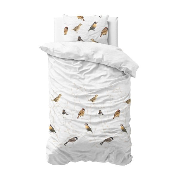 Birdy egyszemélyes ágyneműhuzat garnitúra pamutból, 140 x 220 cm - Sleeptime