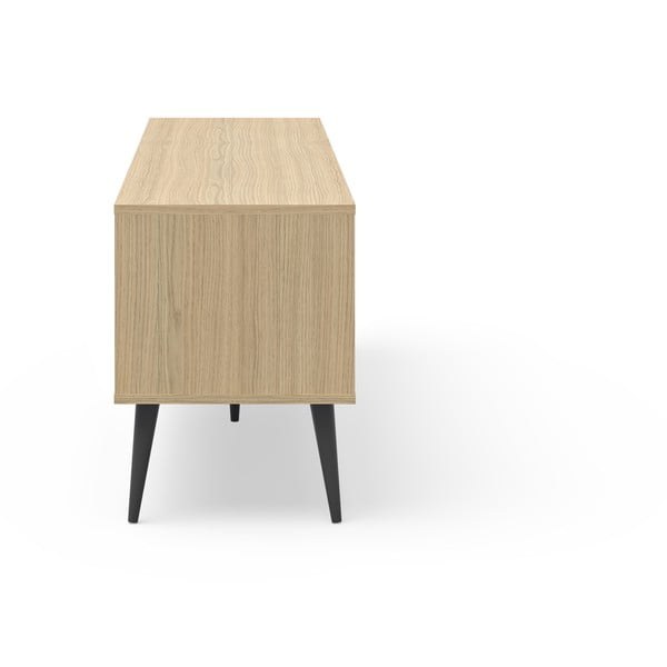 Natúr színű TV-állvány tölgyfa dekorral 150x54 cm Lake – TemaHome-image-4