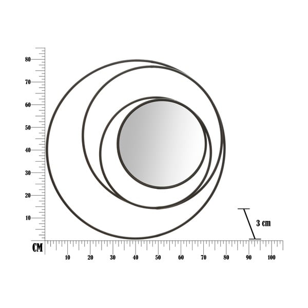 Dark falitükör, ø 80 cm - Mauro Ferretti-image-2