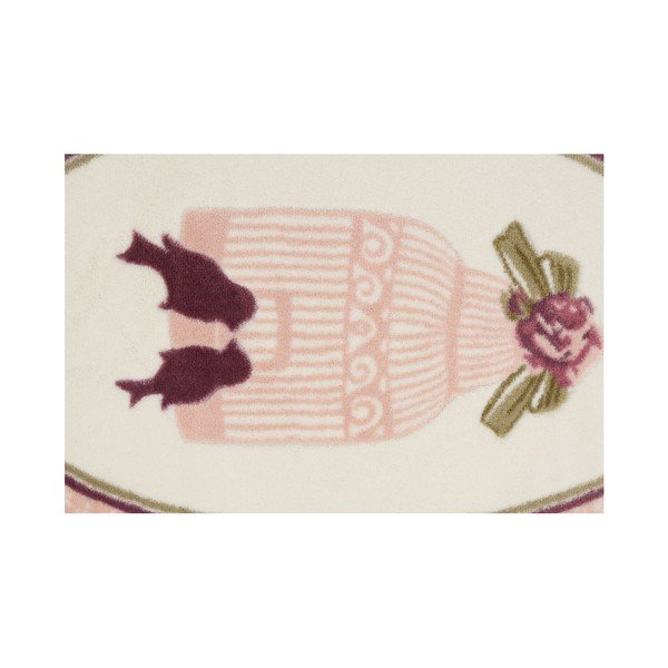 Confetti Bathmats Birdcage Pink fürdőszobai szőnyeg, 66 x 53 cm-image-2