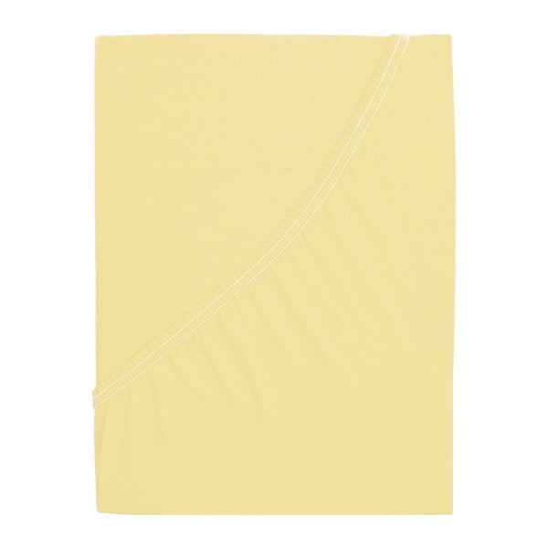 Sárga gumis lepedő 160x200 cm – B.E.S.
