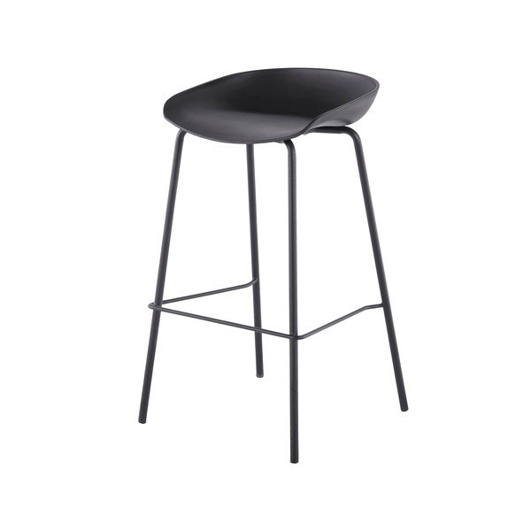 Fekete bárszék szett 2 db-os 79 cm Daisy - Støraa-image-4