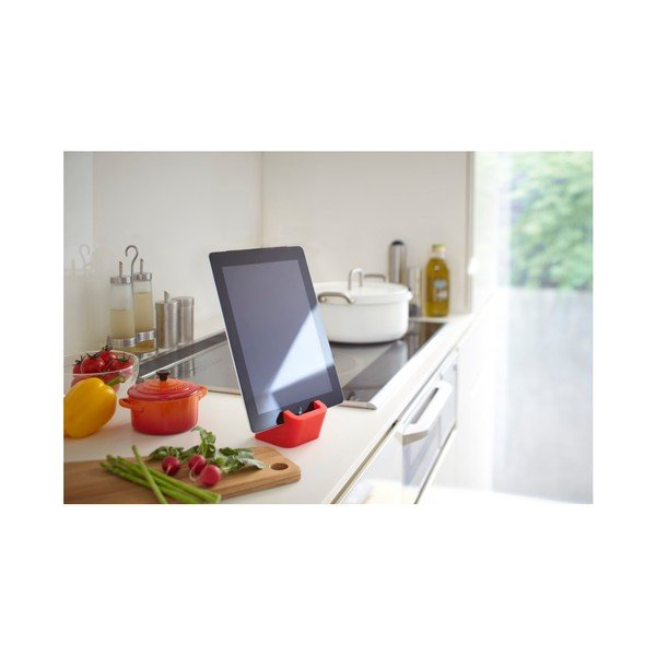 Square piros tablet tartó állvány - YAMAZAKI-image-1
