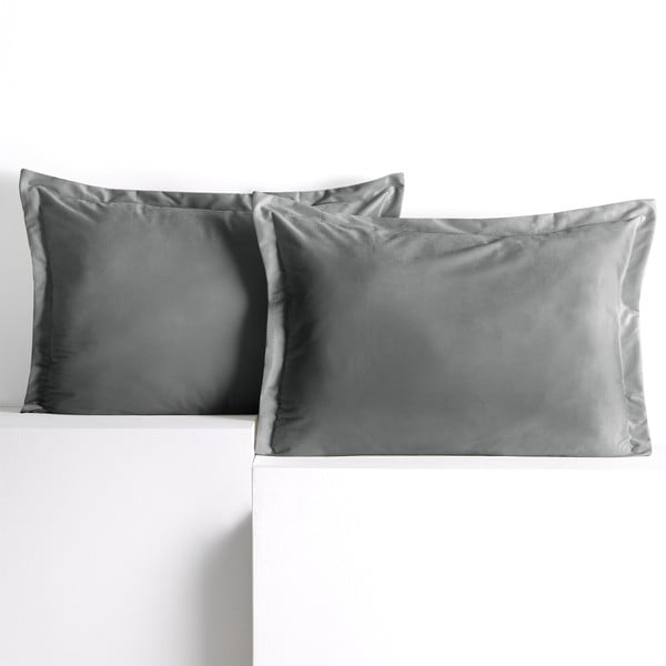 Bársony párnahuzat szett 2 db-os 50x70 cm Side – Restilo-image-2