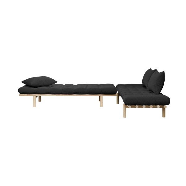 Pace fekete kanapé 200 cm - Karup Design-image-4