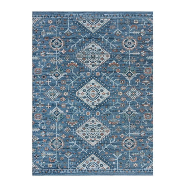 Match Chloe kék mosható szőnyeg, 170 x 120 cm - Flair Rugs