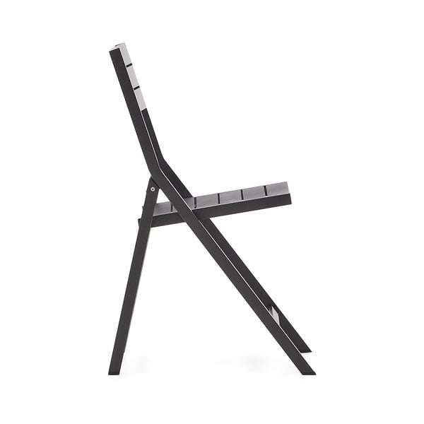 Fekete fém kerti szék Torreta – Kave Home-image-2