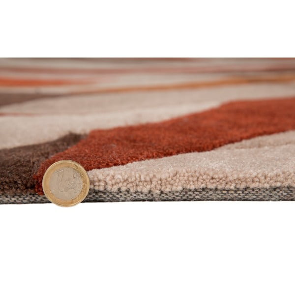 Splinter narancssárga szőnyeg, 160 x 220 cm - Flair Rugs-image-3