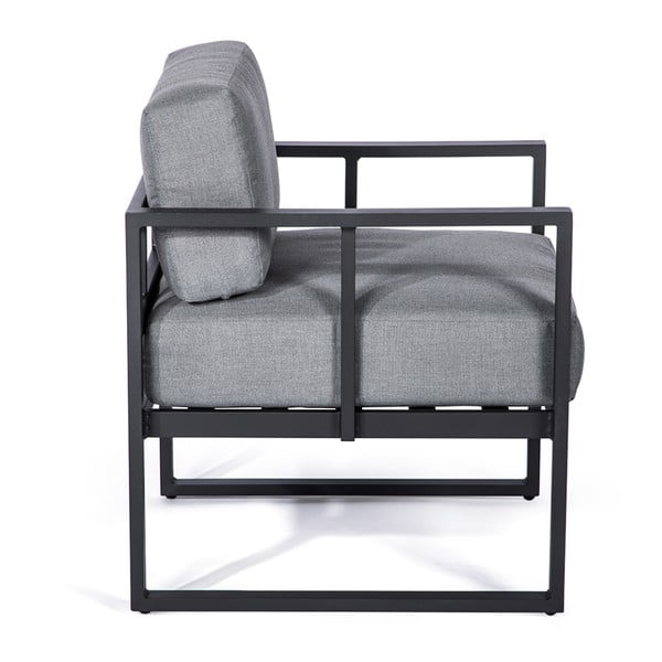 Bellissima grafitszürke kerti fotel - Bonami Selection-image-4