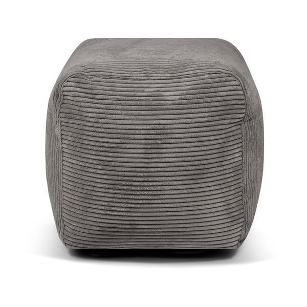 Kék kordbársony babzsákfotel Plus 50 Lounge – SLOWDOWN-image-2