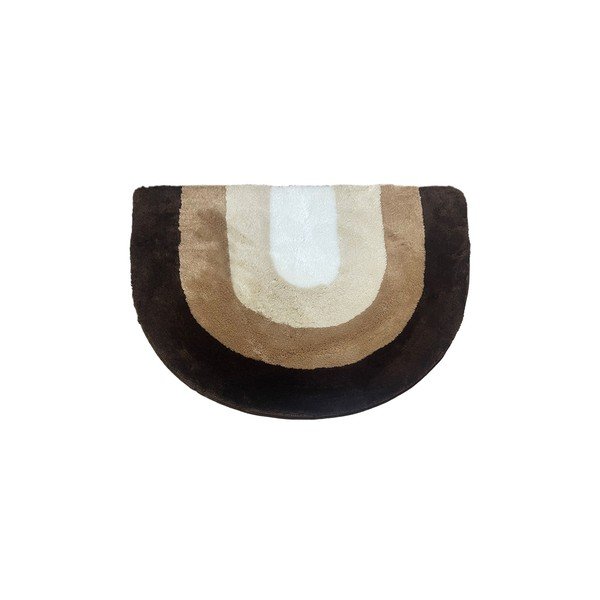 Barna fürdőszobai kilépő 75x115 cm Endings – Foutastic