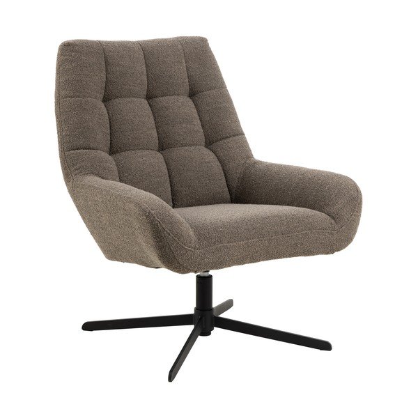 Szürkésbarna buklé fotel Paris – Actona