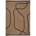 Világosbarna takaró 130x175 cm Shadow  – Mette Ditmer Denmark