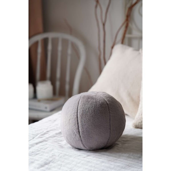 Mikroplüss díszpárna ø 25 cm Top – Mioli Decor-image-1