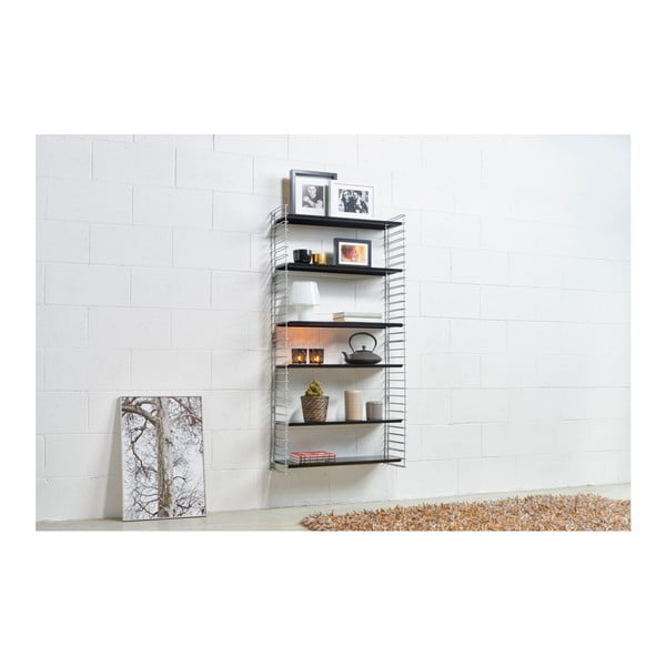 Libro háromszintes polc, hossz 70 cm - Metaltex-image-2