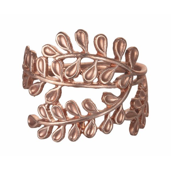 Rose Gold 4 db-os fém szalvétagyűrű szett - Villa d'Este-image-3