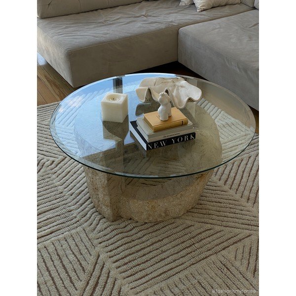 Krémszínű mosható kézi szövésű gyapjú szőnyeg 170x240 cm Almond Valley – Lorena Canals-image-3