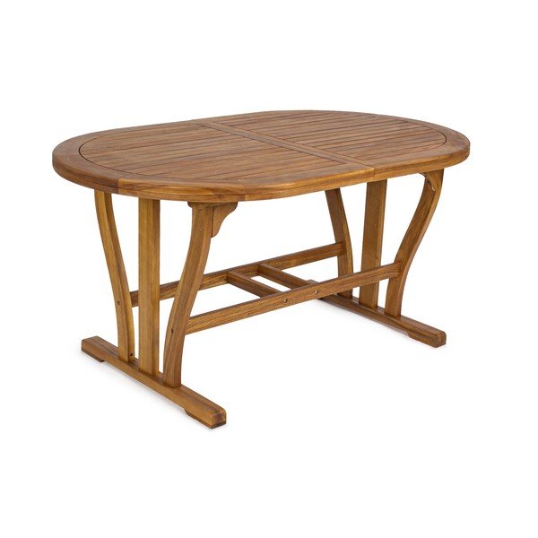 Akácfa kerti étkezőasztal 90x150 cm Noemi  – Bizzotto