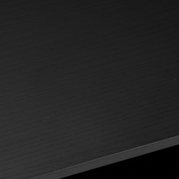 Fekete dohányzóasztal 40x80 cm Manila – Casa Selección-image-3