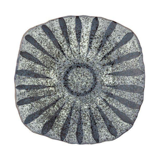 Szürke szervírozó kőedény tányér ø 32 cm Ramie – Bloomingville