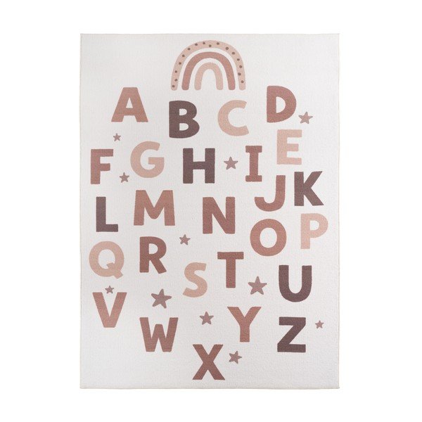 Krémszínű mosható gyerek szőnyeg 160x230 cm Coco 1133 – Ayyildiz Carpets