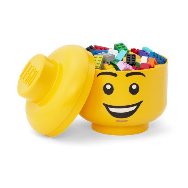 Műanyag gyerek tárolódoboz Head – LEGO®-image-1