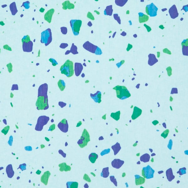 Világoskék kovaföld fürdőszobai kilépő 39x60 cm Terrazzo – Artsy Doormats-image-2