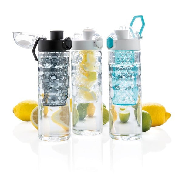 Honeycomb kék vizespalack gyümölcstartó betéttel, 700 ml - XD Design-image-3
