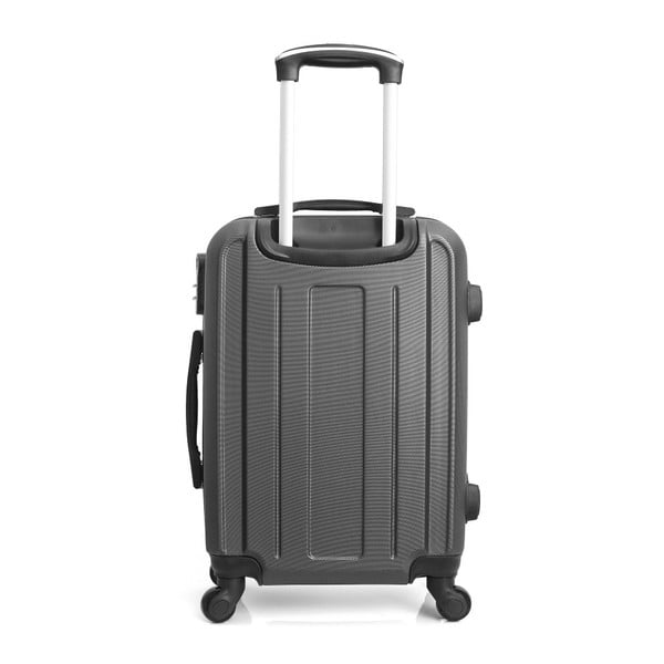 Maroko sötétszürke gurulós bőrönd, 37 l - Hero-image-2