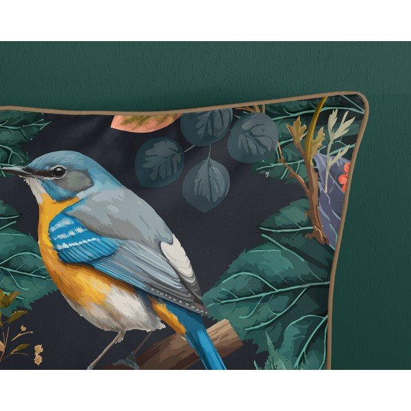 Antracitszürke kétszemélyes-hosszabbított pamut-szatén ágyneműhuzat 200x220 cm Dilana – Descanso-image-3