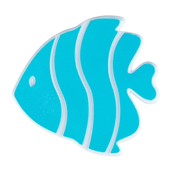 Fish 5 db-os világoskék csúszásgátló alátét szett fürdőkádba - Wenko