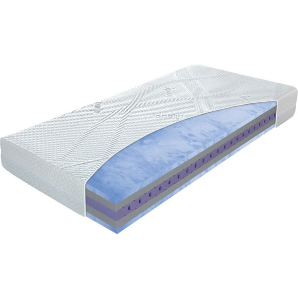 Közepes keménységű hab matrac 200x200 cm Blue magic – Materasso-image-2