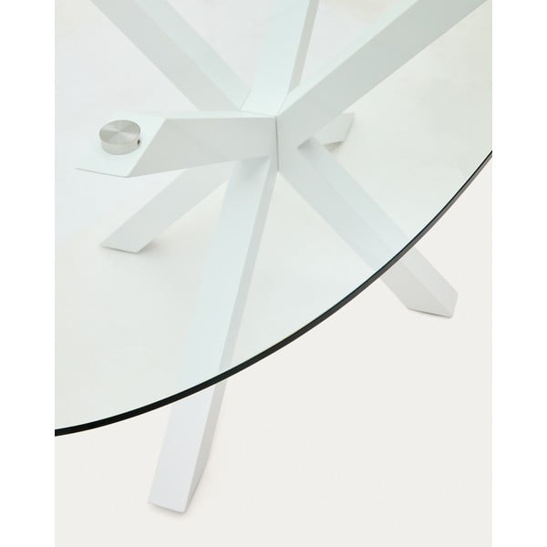 Étkezőasztal üveg asztallappal 100x200 cm Argo – Kave Home-image-3