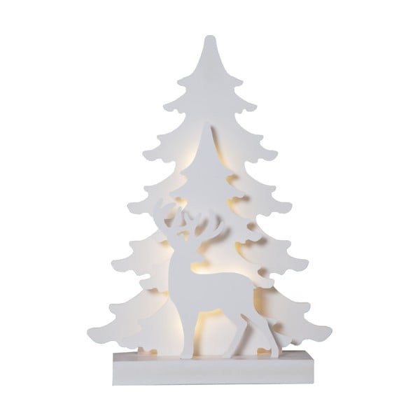 Fehér fénydekoráció karácsonyi mintával Grandy – Star Trading