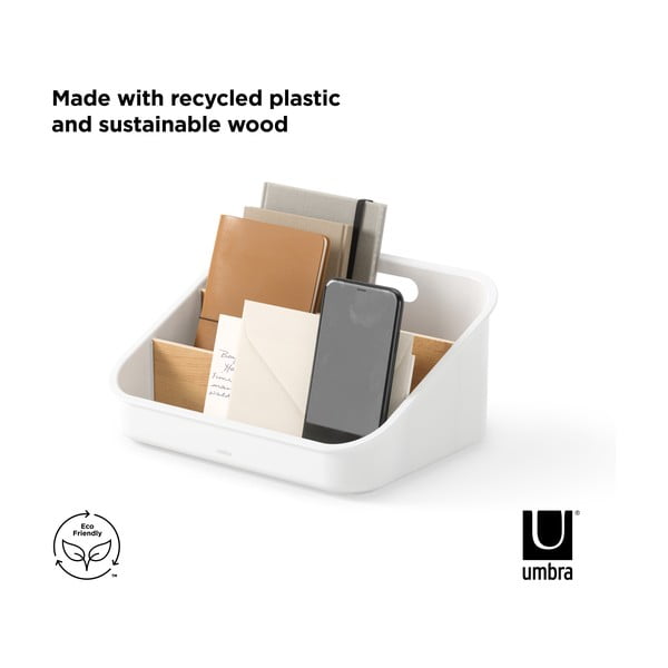 Fehér műanyag fürdőszobai rendszerező kozmetikumokhoz Bellwood – Umbra-image-4