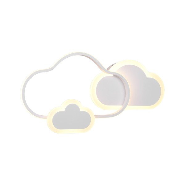 Fehér gyerek lámpa 52x25 cm Cloudy – Reality