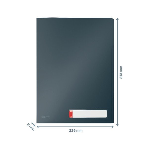 Cosy szürke rendszerezős irodai mappa, A4 - Leitz-image-4