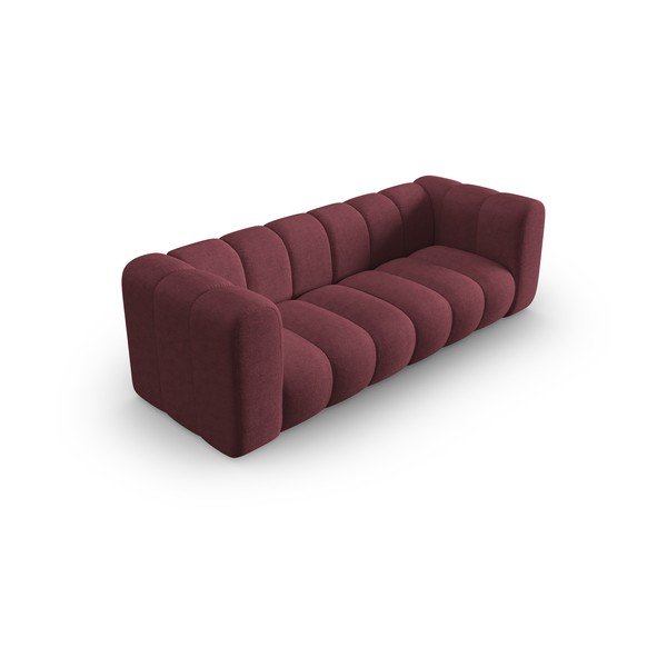 Borvörös kanapé 228 cm Lupine – Micadoni Home-image-3