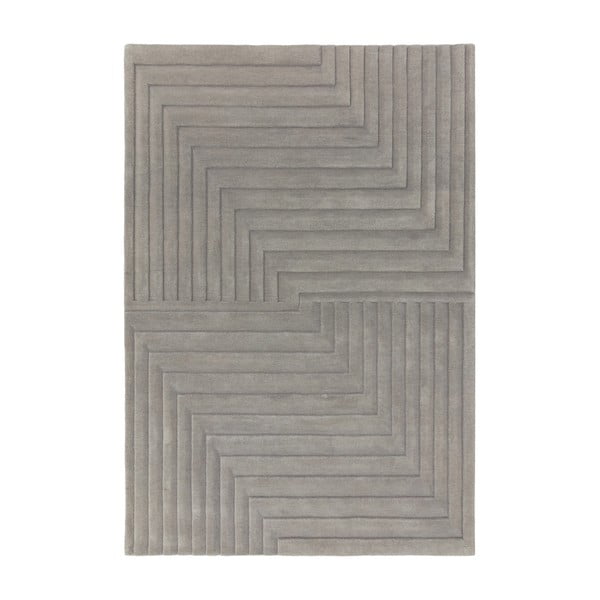 Szürke gyapjú szőnyeg 160x230 cm Form – Asiatic Carpets