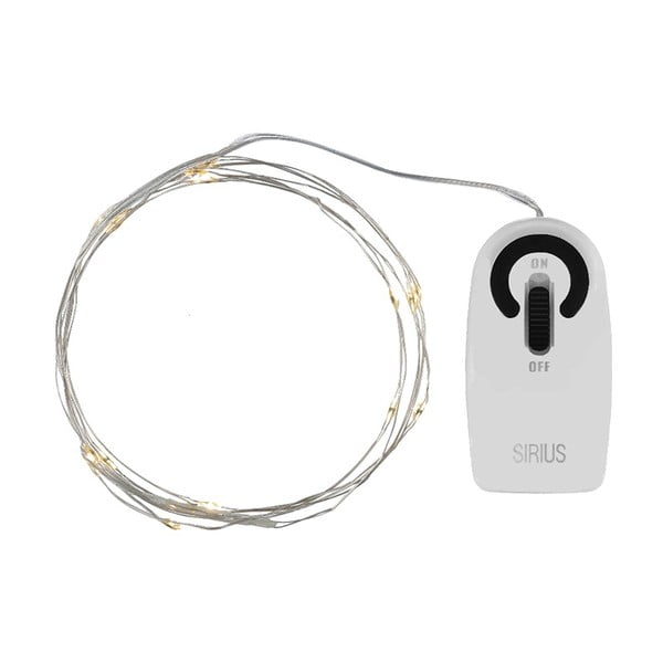 Fényfüzér, izzók száma 20 db-os hosszúság 190 cm Knirke – Sirius