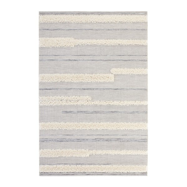 Handira Stripes szürke szőnyeg, 170 x 115 cm - Mint Rugs