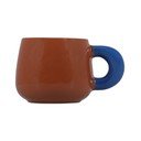 Sötétbarna new bone china bögre 470 ml Coco – ONA