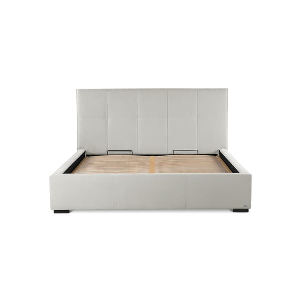 Allure krémfehér kétszemélyes ágy tárolóhellyel, 180 x 200 cm - Guy Laroche Home