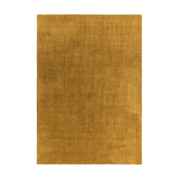 Mustársárga kézi szövésű szőnyeg 160x230 cm – Asiatic Carpets